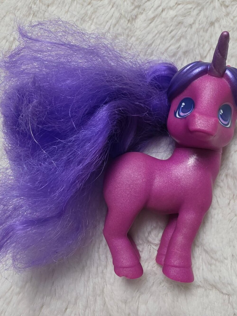 2021 Hairmazing Unicorn Brushable Hairdorable Pet Pink Purple Figure Toy Animal